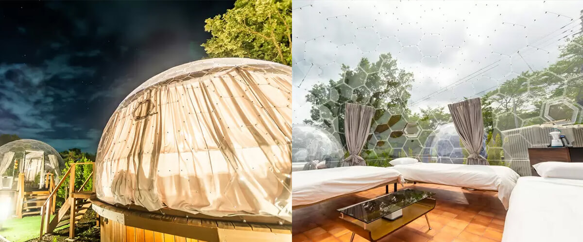 透明グランピングAURA5.0